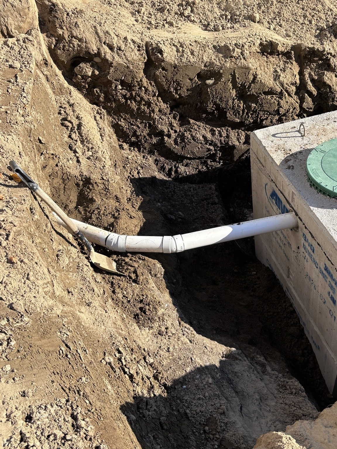 Installation d'un système d'assainissement autonome